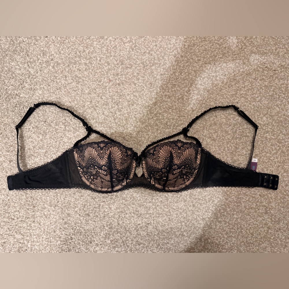 Adore Me Lace Balconette Push-Up Bra